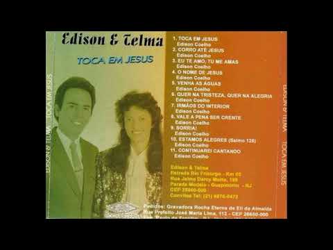 EDISON E TELMA LP COMPLETO   TOCA EM JESUS