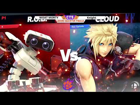 Clocktower Smash 82 - Losers Quarters - Knight (R.O.B.) vs. TRI | Mortality (Cloud) - SSBU
