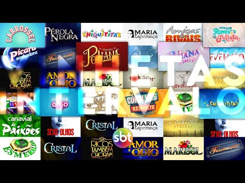 VINHETAS DE INTERVALO - NOVELAS DO SBT (1997-2023)