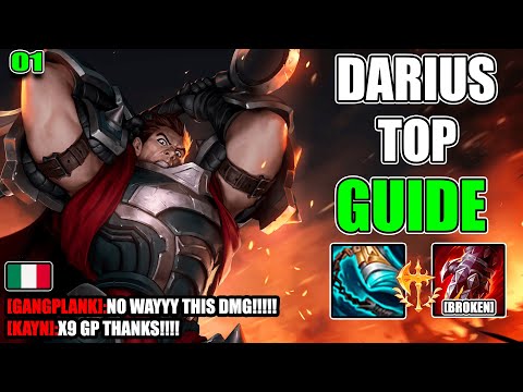 DARIUS TOP SPIEGATO BENE 🔥 | Guida Completa ITA su Micro e Macro, League of Legends #01