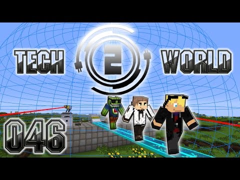 MINECRAFT - Tech World 2 #046 - ( Die erste PortalGun ) [Deutsch] -HD-