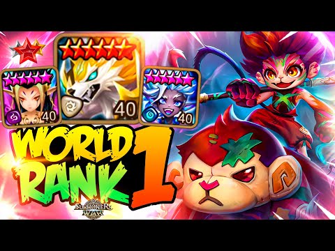 WORLD RANK 1 vs WORLD RANK 2 | PU vs ELMIMO (BO9) - Summoners War