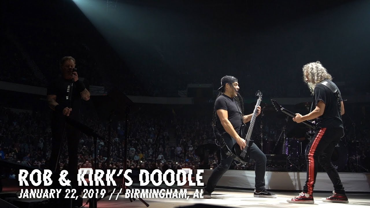 Metallica: Rob & Kirk's Doodle (Birmingham, AL - January 22, 2019) - YouTube