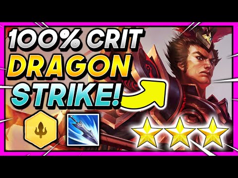 JARVAN ⭐⭐⭐ *100% CRIT DEADLY STRIKE!* - TFT SET 4 Teamfight Tactics FATES Guide Comps 10.21 Patch