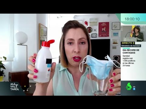 El experimento que demuestra que las mascarillas no reutilizables no se pueden desinfectar - MVT