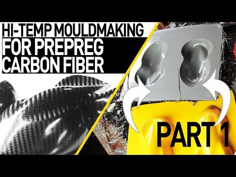 Carbon Fiber Prepreg Ready Moulds (Tutorial) ***PART1***