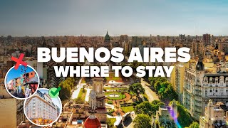 WHERE TO STAY IN BUENOS AIRES ! Best Areas and Budget Hotels!