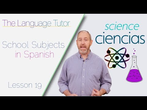 School Subjects in Spanish | The Language Tutor *Lesson 19*