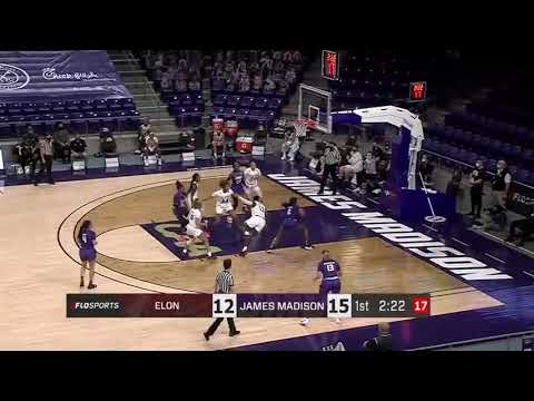 JMU Women's Basketball | Elon Highlights - 2/7/21