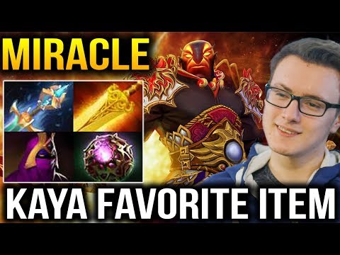 Miracle- Ember Spirit KAYA Favorite Item in Dota 2 7.07b
