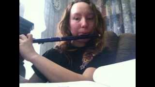 A whole new world from Aladdin on flute!