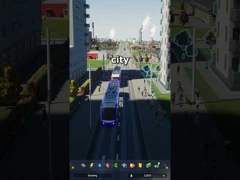 Cities Skylines II - Can you make a city with just trains? #gaming #clip #Cities Skylines II