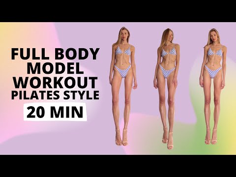 Model Workout Full Body 20 Minutes Pilates / Nina Dapper Model & Lifestyle Coach