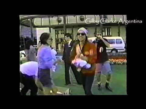 Gilby Clarke and his Tequila Bros. - "The euphoria of the fans" (Argentina, November 1994)
