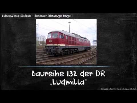 Schienenfahrzeuge Teil1 - BR 132 Ludmilla der DR - V300