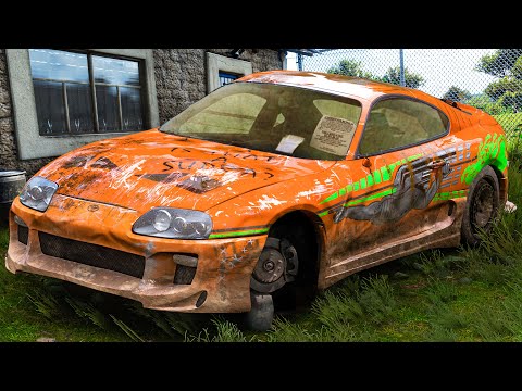 ENCONTREI O SUPRA DO BRIAN ABANDONADO NO FORZA HORIZON 5 (Restaurando Clássicos)