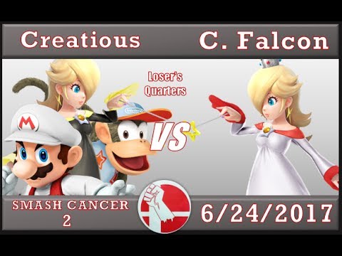 Smash Cancer 2 Singles: Losers Quarterfinals - Creatious vs C. Falcon