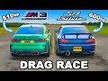 BMW M3 v 600hp Nissan Silvia S15: DRAG RACE