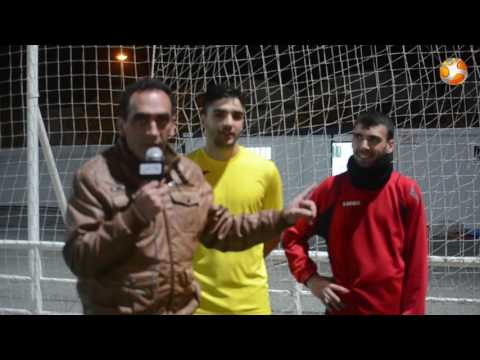 Fútbol 7 Bravo.  Tercera GI. Entrevista a Claudio Bueno y José M. Gómez del equipo Los Lobos