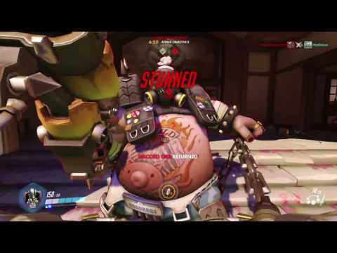 Overwatch MP gameplay: June 25, 2016 pt6 - Of Cheap Chain Pulls and Trolls
