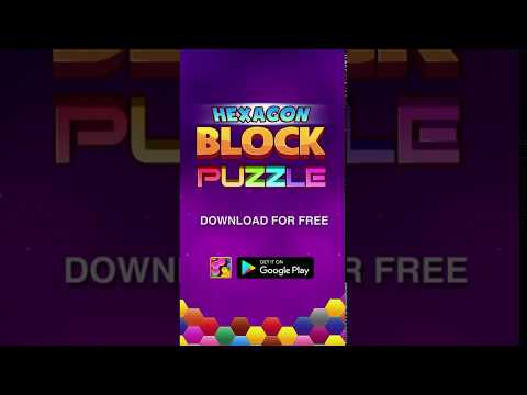 Hexagon Block Puzzle - New Challenge 2018 Video