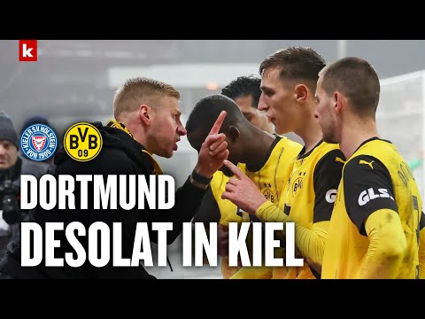 Video Thumbnail: "Absolut beschämende Leistung": Sahin zerlegt eigene Mannschaft | Kiel - Dortmund 2:4