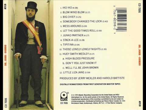 Dr John - Gumbo (1972) full album