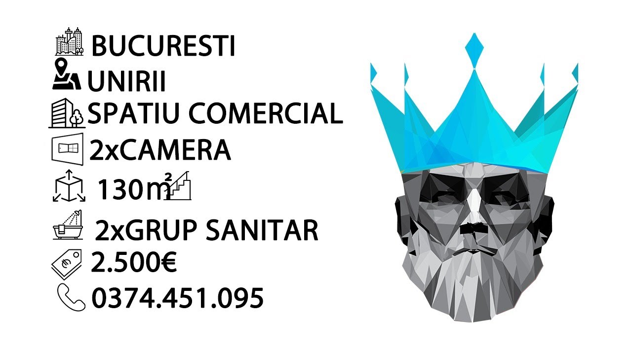 Tur video Unirii | Restaurant 130mp | Terasa 60 Locuri | Sala 50 de Locuri | Vad
