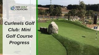 18 Hole Mini Golf Course - Curlewis Golf Club Construction by Mini Golf Creations