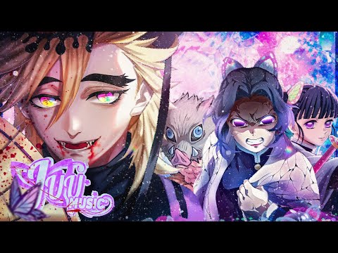 Vai pela sombra...🦋|Douma vs Shinobu, Kanao e Inosuke(Kimetsu no yaiba)|Remake|Juu Rafaela