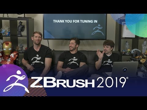 ZBrush 2019 World Premiere - Streaming Event Full Broadcast