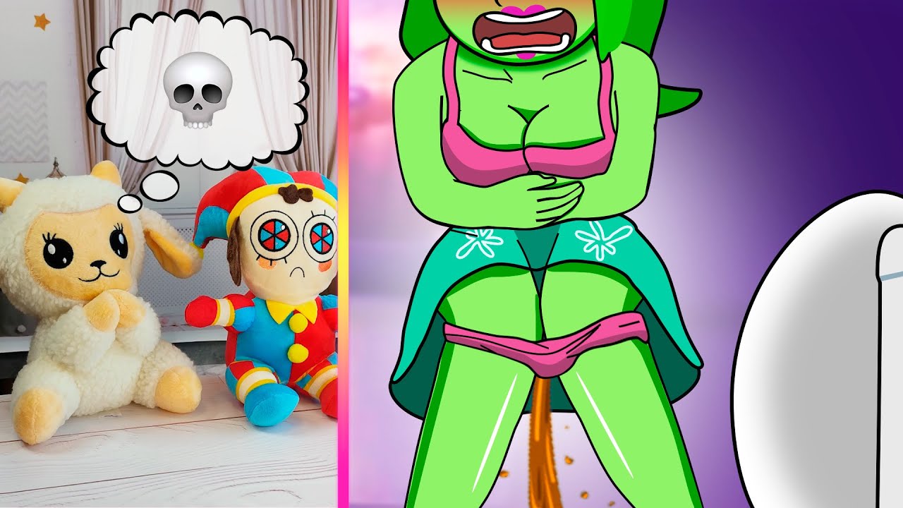 Dolly and Pomni React to INSIDE OUT 2 and DIGITAL CIRCUS Animations | TikTok Funny Videos # 210