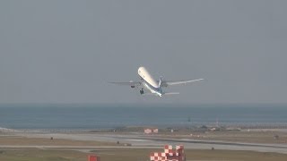 preview picture of video 'Fly to the Sky of  OKINAWA ANA (All Nippon Airways) Boeing 777-381 JA751A in NAHA Airport'