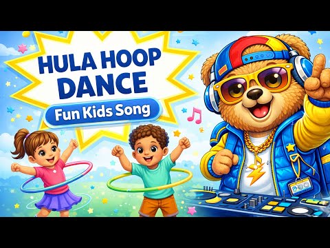 Hula Hoop Dance for Kids | DJ Fuzzy Dance Along