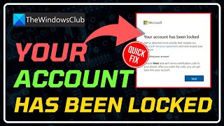 Your Account Has Been Locked – Microsoft