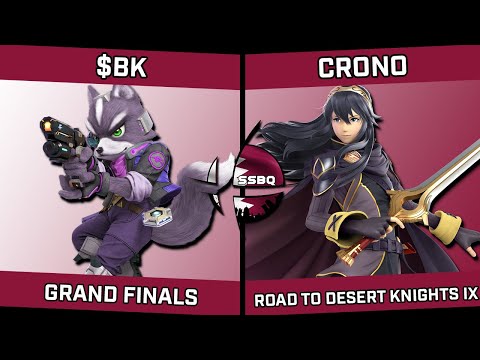 ROAD TO DESERT KNIGHTS IX - GRAND FINALS - $BK (Hero/Fox) vs Crono (Samus/Luigi/Lucina)