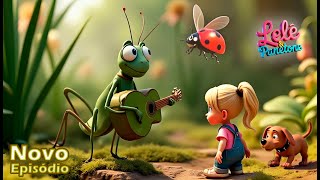 O micro mundo dos Insetos 🐞🐜 com a joaninha mágica | Desenho Infantil Educativo