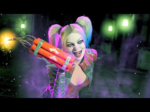 Injustice 2 Harley Quinn Super Move on All Characters 4k UHD 2160p Video