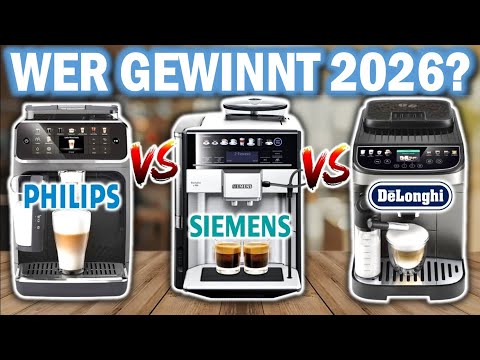 Die besten KAFEEVOLLAUTOMATEN | Top 3 Kaffeevollautomaten 2026