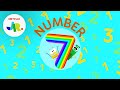 7 Number Seven 7️⃣ StoryBots Counting For Kids Netflix Jr