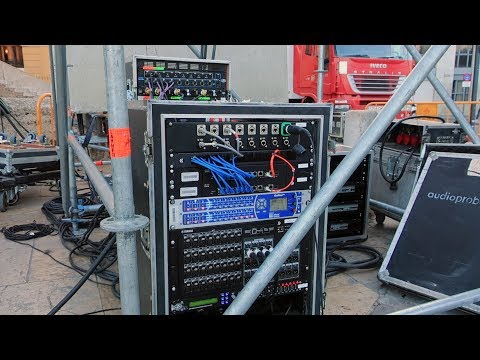 DANTE DIGITAL AUDIO PROTOCOL WITH FIBER OPTIC - SFP TRANSCEPTION - THE CALL OF VALENCIA