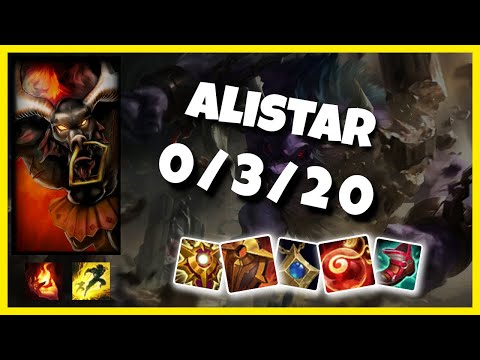 Alistar vs Braum KOREAN Challenger SUPPORT (0/3/20) - v11.3