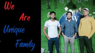 We Are Unique Family First Intro || Full On Fire 🔥