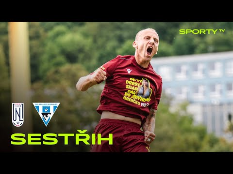 FK Viagem Ústí nad Labem vs. FC Sellier & Bellot Vlašim 4:1 | Chance Národní Liga | SESTŘIH