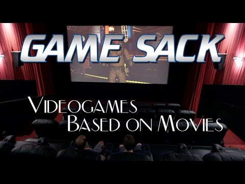 Videogames Based on Movies - Game Sack