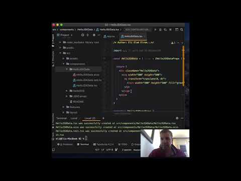 Integrating d3.js with React - Map data in React using JSX