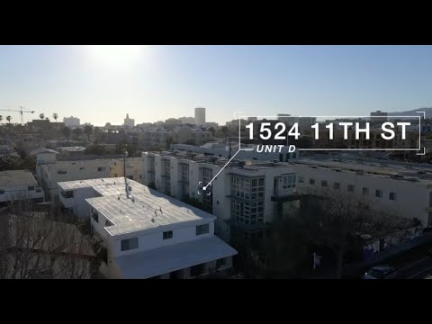 A modern and elegant loft-style townhome in Santa Monica, CA: tons of natural light and views