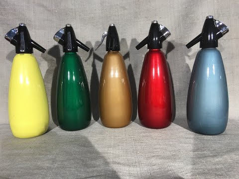 Some basic instructions on how to use your BOC Sparklets Hostmaster 3 soda syphon seltzer bottle