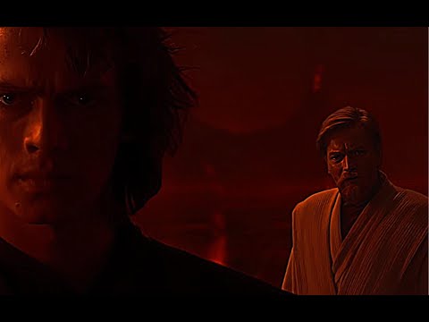 Anakin Skywalker vs Obi-Wan-Kenobi fight | Animal by 3 Days Grace | 4k 
