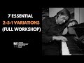 7 Variations Of The 2 5 1 Chord Progression That Sound Incredible